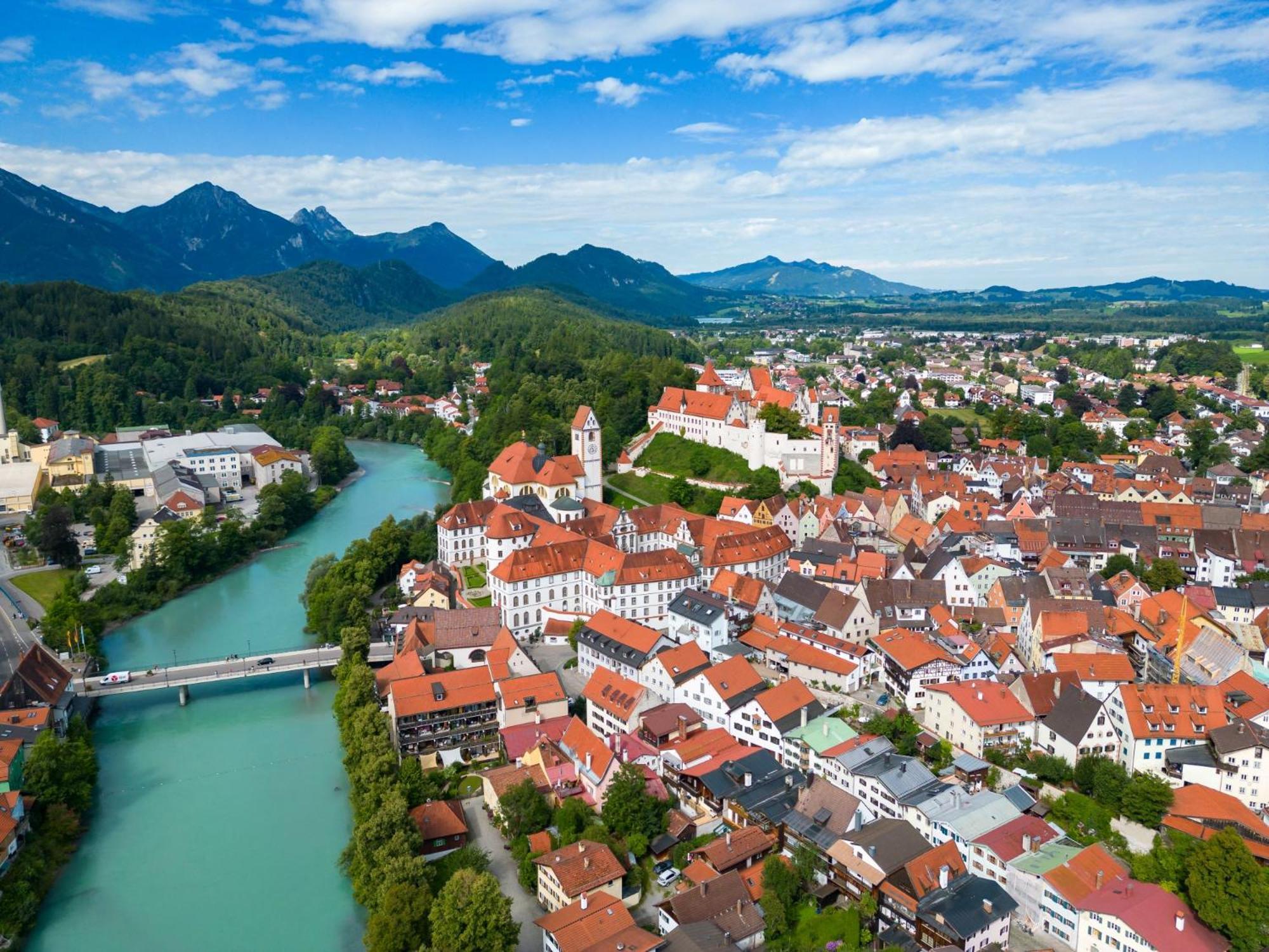 Chalet Im Haus Schlossblick Füssen Kültér fotó